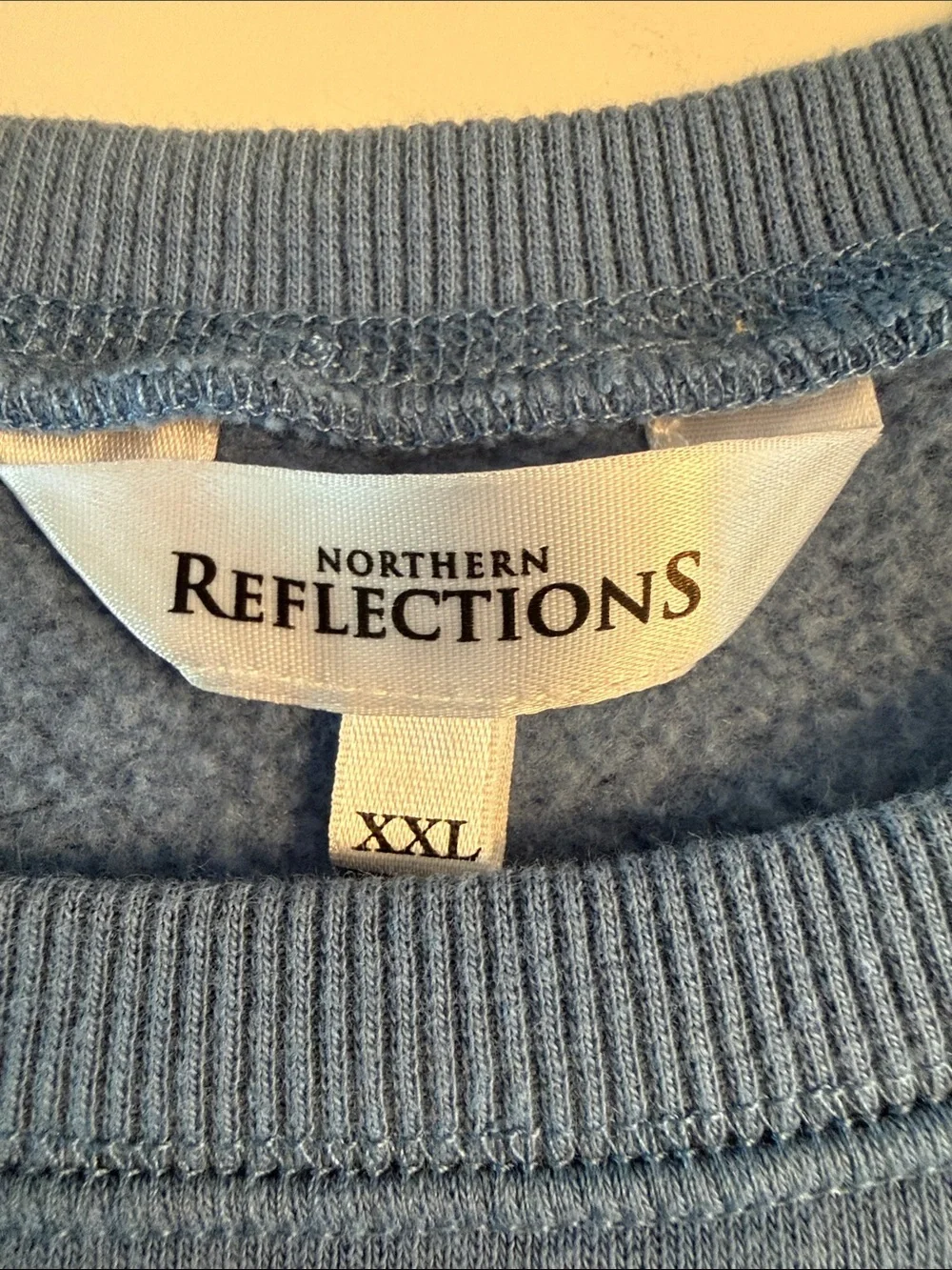 Northern Reflections 75% cotton Light Blue Crewneck Sweatshirt – Women’s XXL - Picture 2 of 8